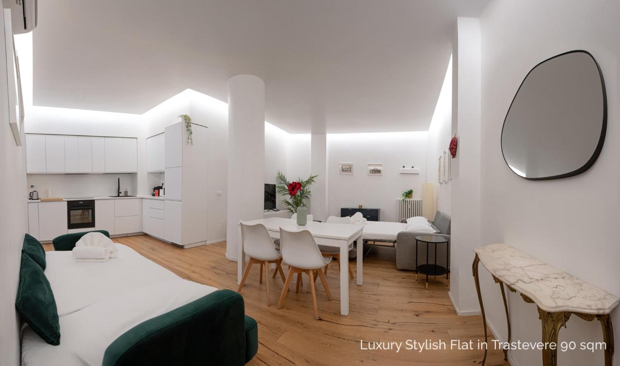 La Dolce - Luxury Stylish Flats In Trastevere 70-90sqm Appartement Rome