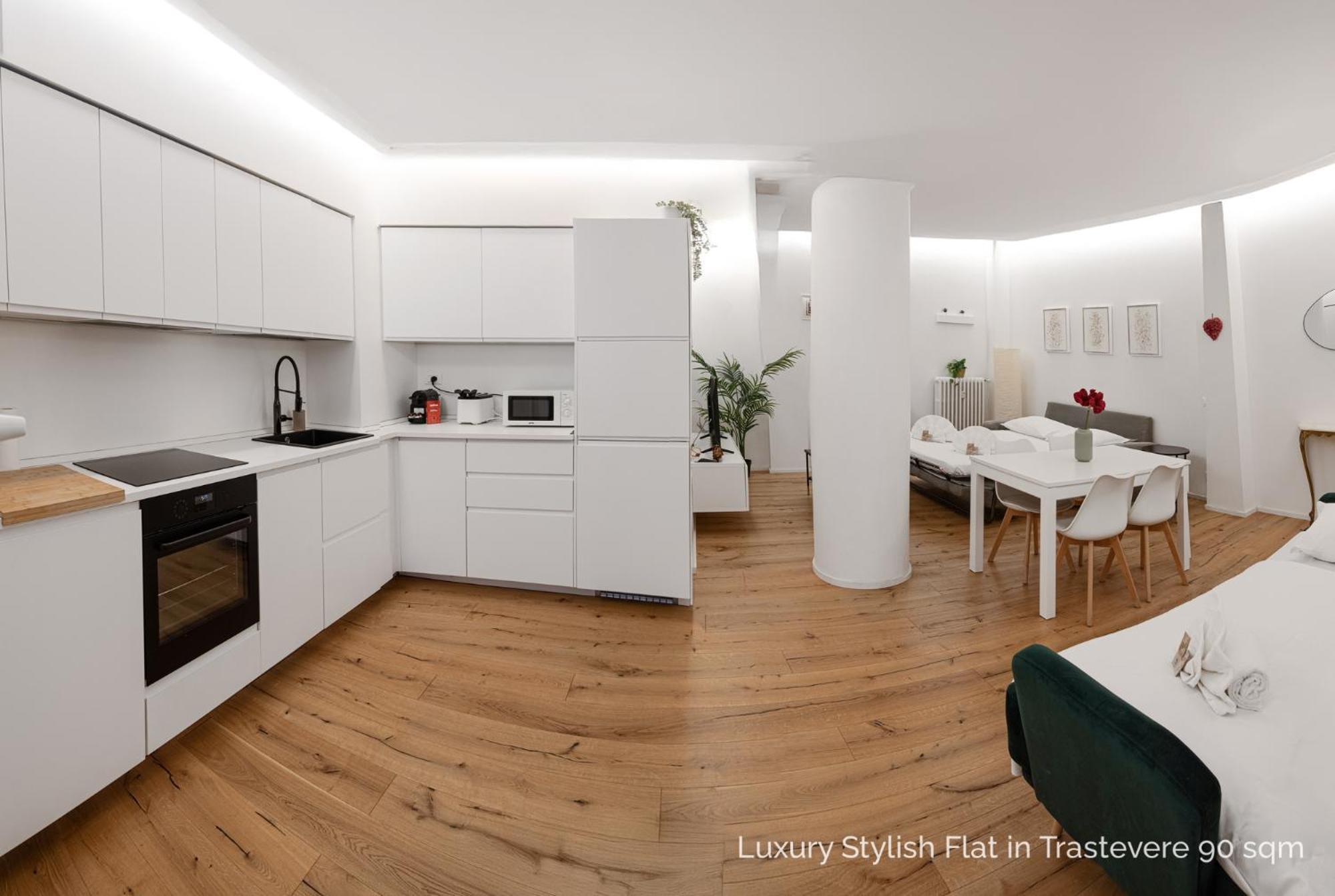 Appartement La Dolce - Luxury Stylish Flats In Trastevere 70-90sqm Rome