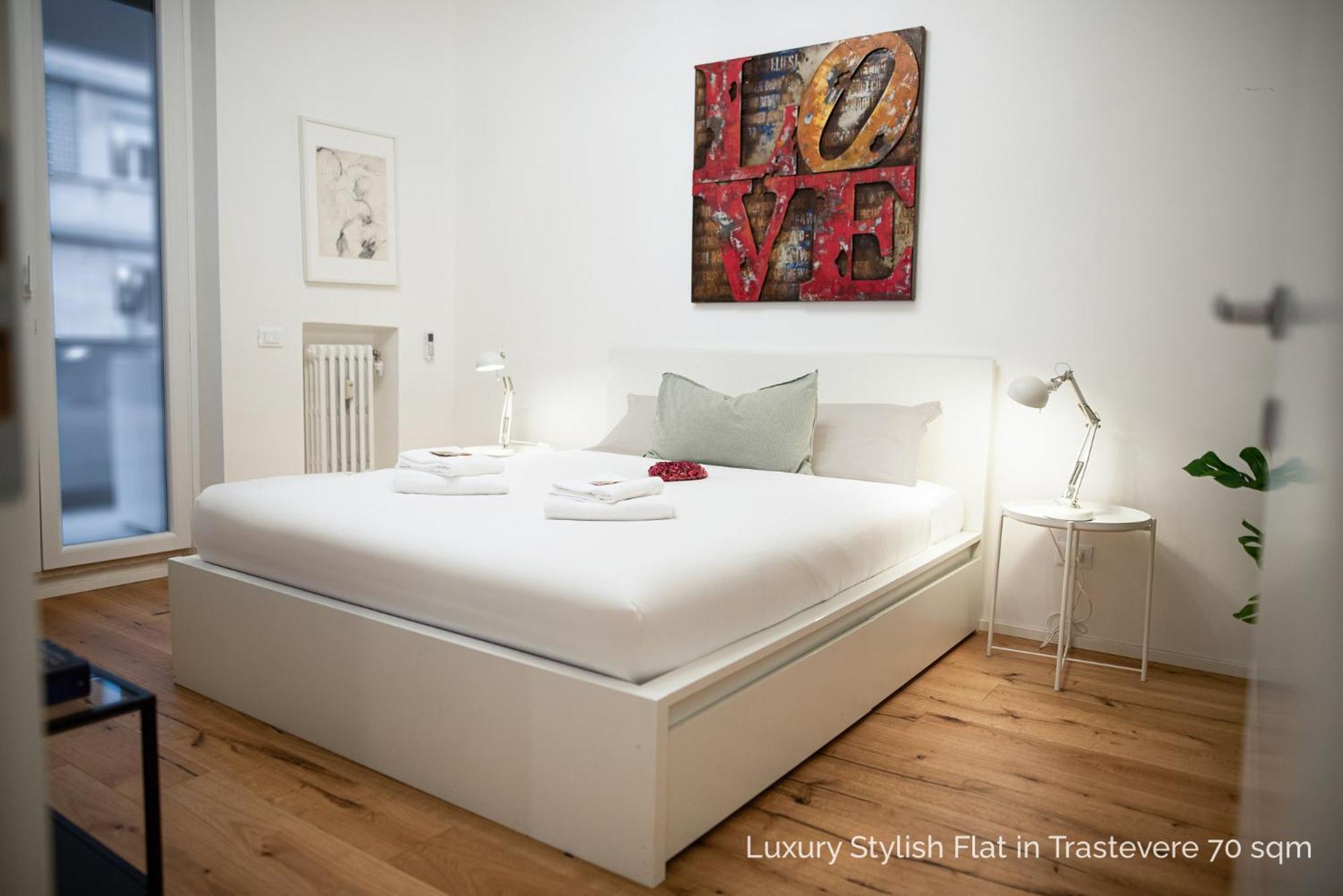 La Dolce - Luxury Stylish Flats In Trastevere 70-90sqm Appartement